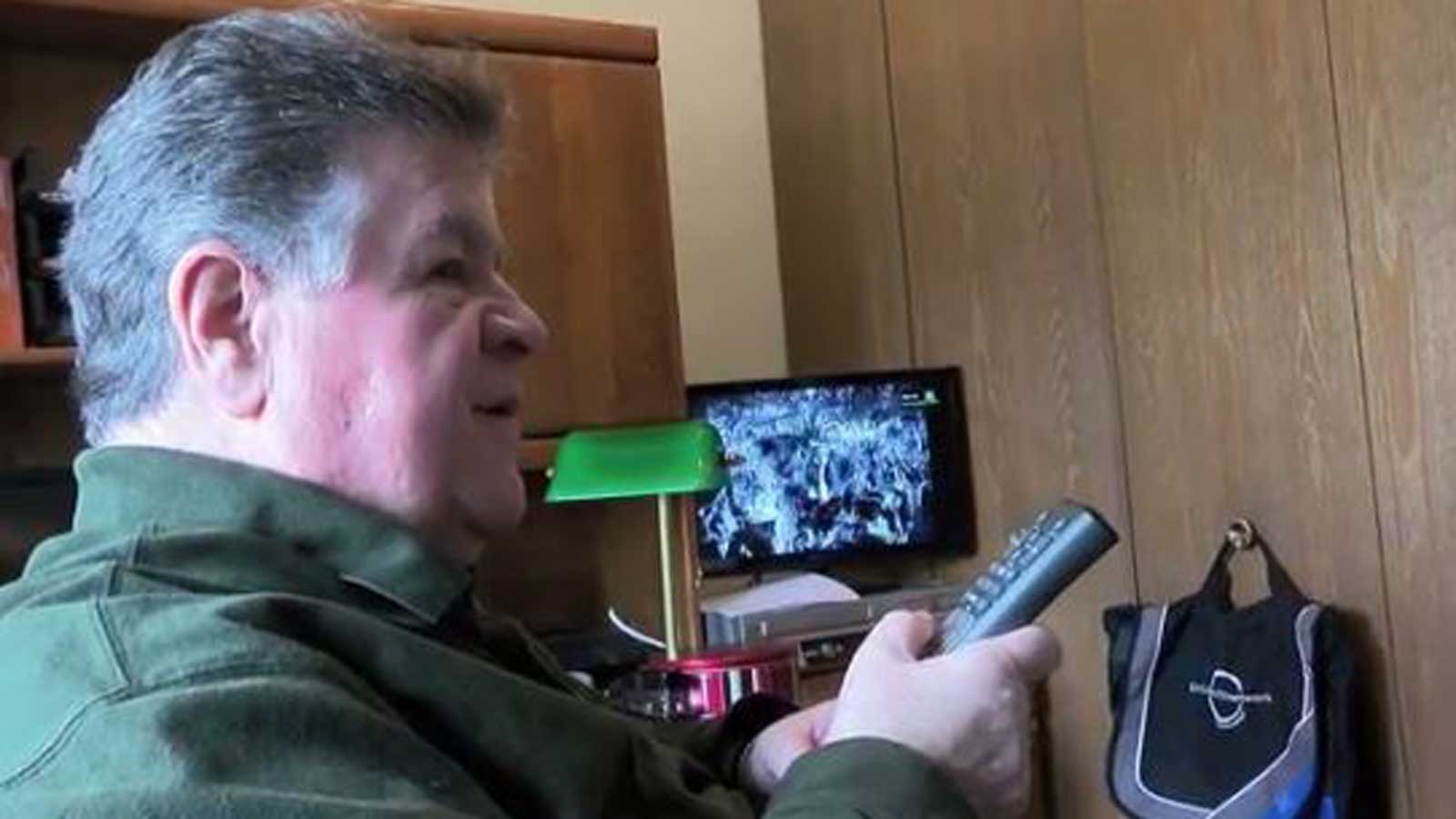 Pat Cannon with X1 Voice Remote